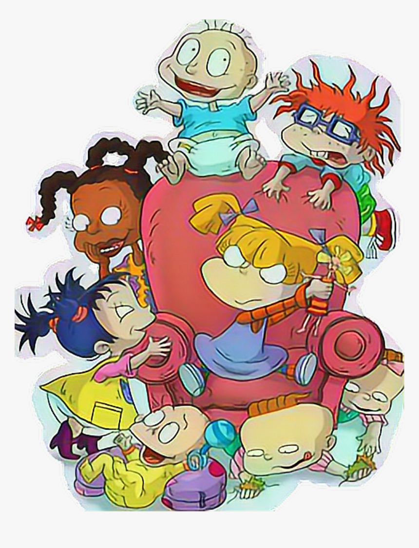 Rugrat Characters , Png Download - Rugrats On The Couch, Transparent Png, Free Download