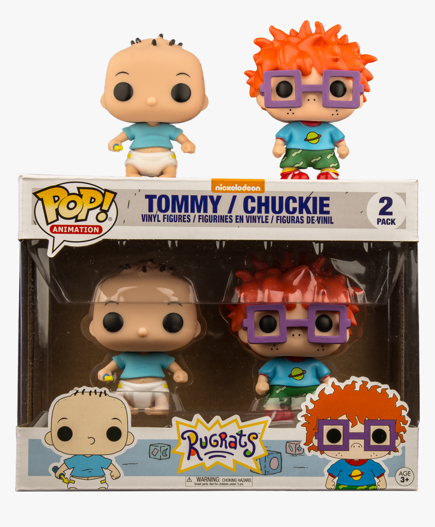 Tommy Pickles & Chuckie Finster Us Exclusive Pop Vinyl - Tommy Pickles Funko Pop, HD Png Download, Free Download