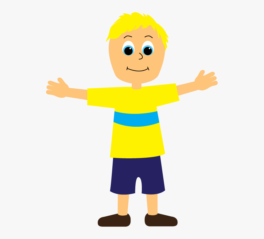 Child Standing Clipart Png, Transparent Png, Free Download
