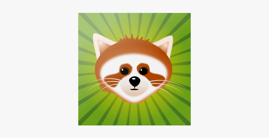 Red Panda - Cartoon, HD Png Download, Free Download