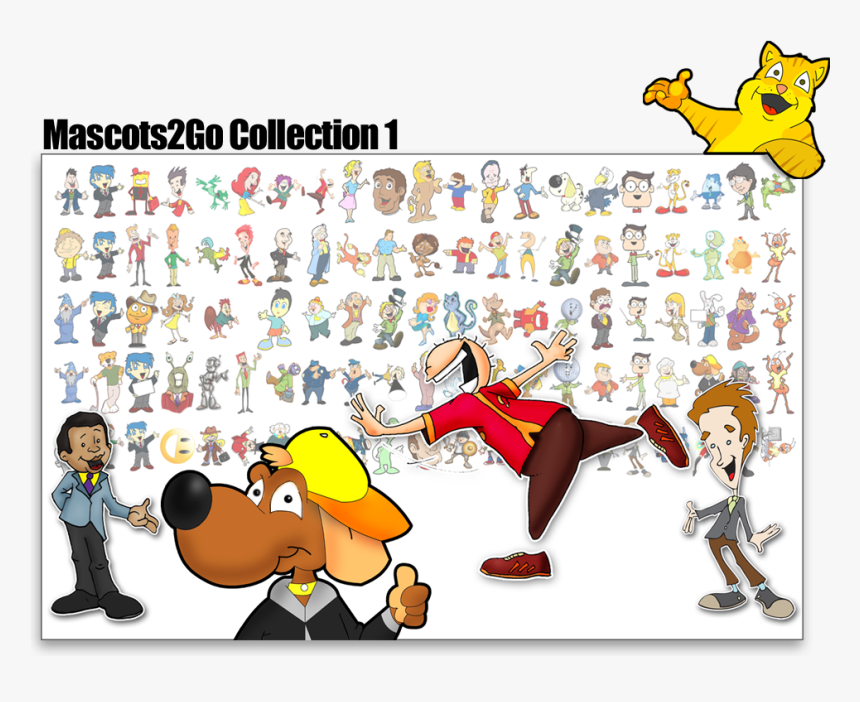 Vector Character Collection - Cartoon Character Creator Software, HD Png Download, Free Download