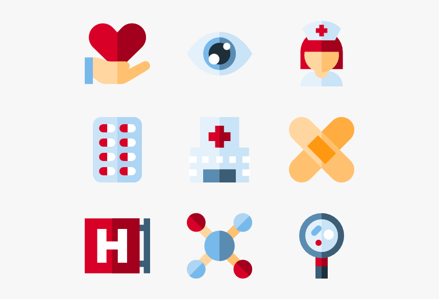 Medical Clipart Icon - Medical Icons Vector Png, Transparent Png, Free Download