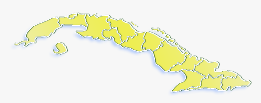 Cuba Provinces-map - Hurricane Irma Water Temperature, HD Png Download, Free Download