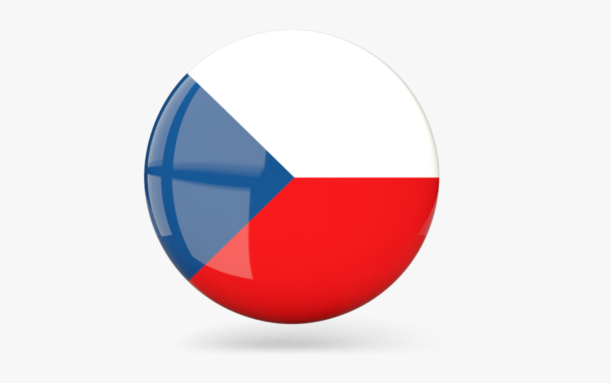 Czech Republic Flag - Czech Republic Flag Circular Png, Transparent Png, Free Download