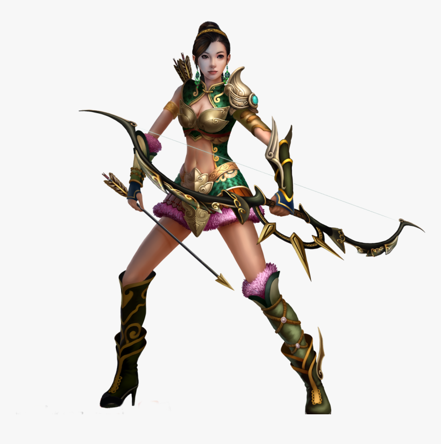 Game Character Female Hd - Portable Network Graphics, HD Png Download, Free Download