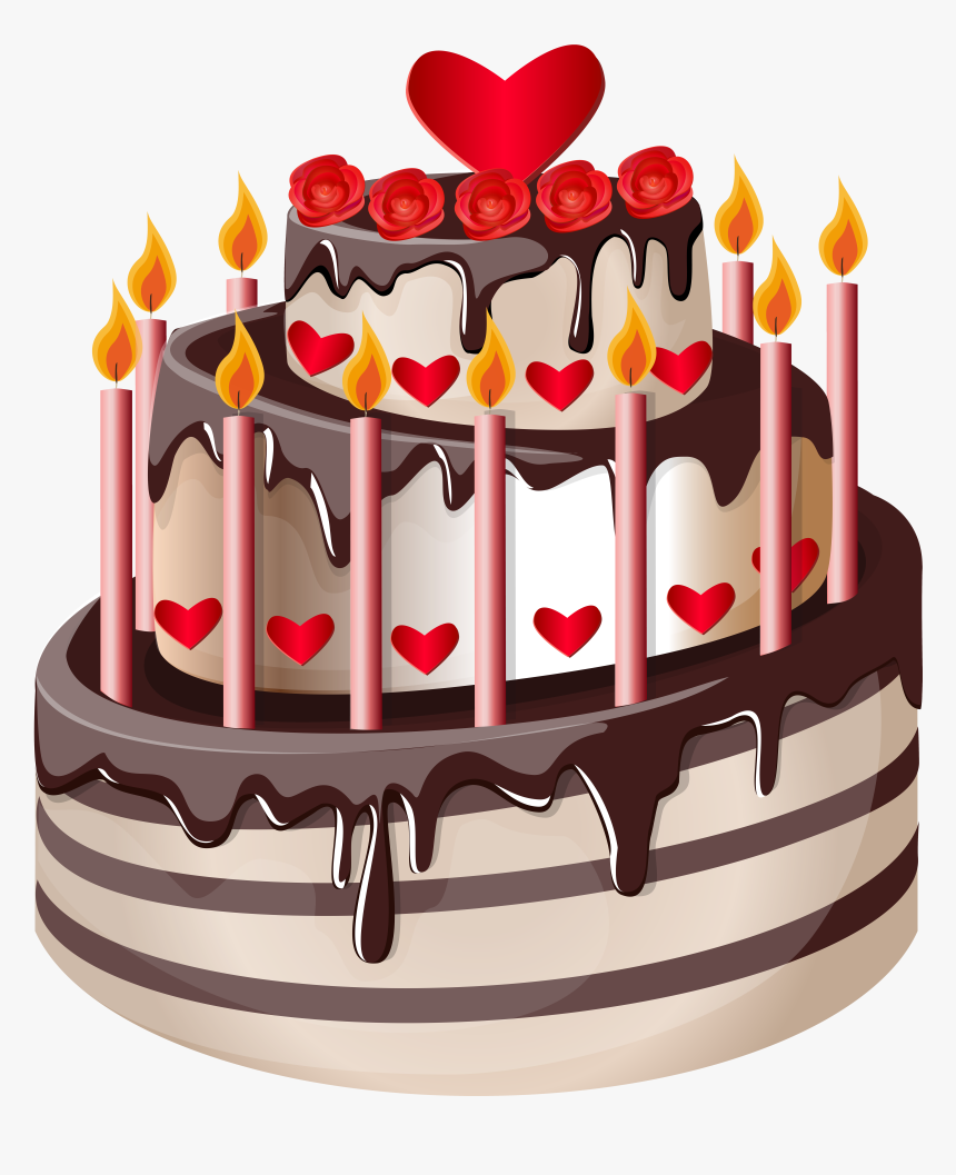 Imagem De Bolos - Cake Happy Birthday Png, Transparent Png, Free Download