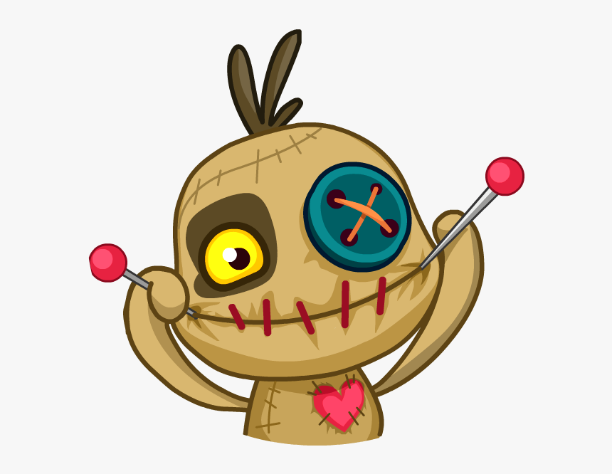 Doll Clipart Happy - Happy Voodoo Doll Cartoon, HD Png Download, Free Download