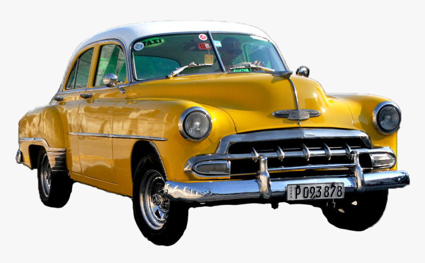 Classic Cuba Car Png, Transparent Png, Free Download