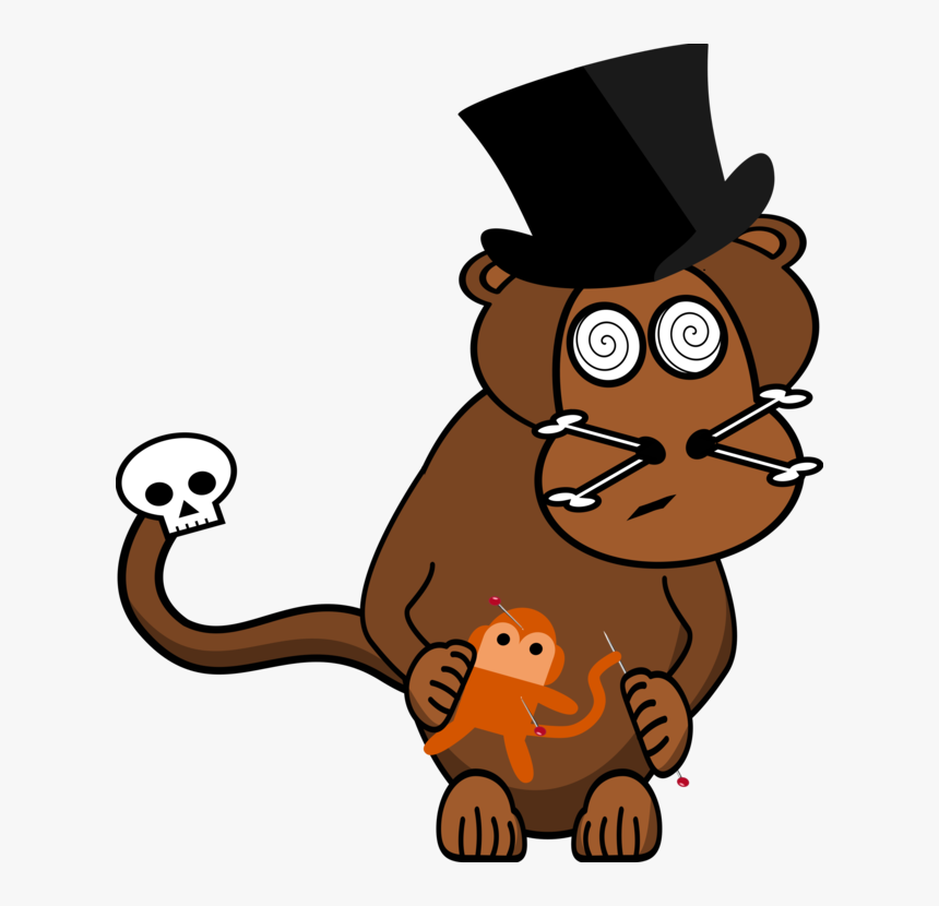 Human Behavior,big Cats,carnivoran - Monkey Voodoo, HD Png Download, Free Download