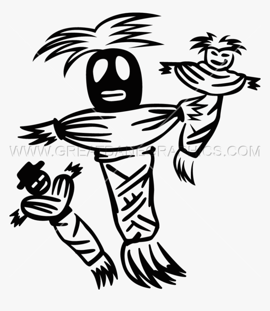 Drawing Line Art Visual Arts Clip Art - Voodoo Doll Black And White, HD Png Download, Free Download