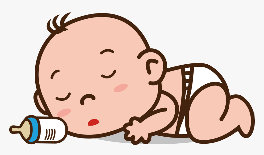 Baby Tummy Infant Sleep, HD Png Download, Free Download
