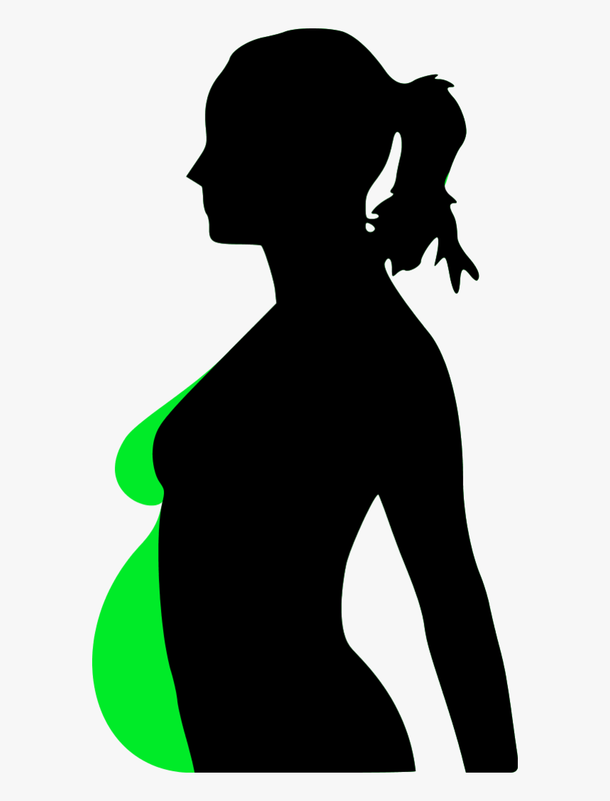 Pregnancy Woman Cartoon Clip Art - Pregnant Clip Art, HD Png Download, Free Download