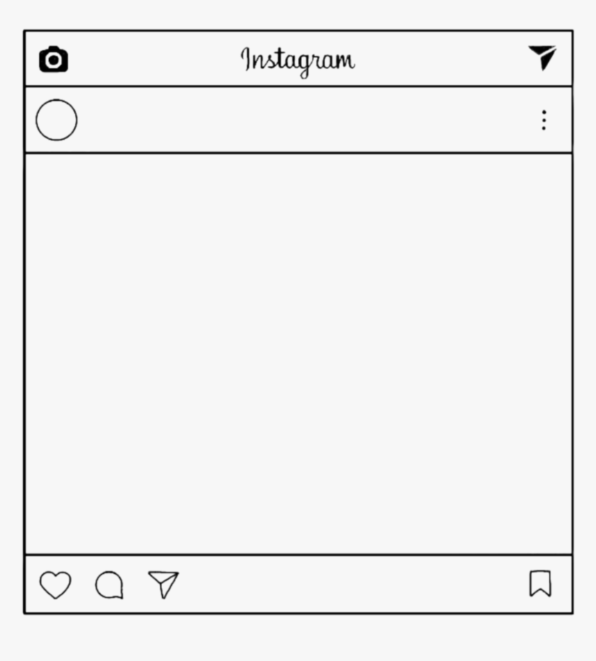 #freetoedit #instagram #frame #aesthetic #cute #edit - Instagram Frame Aesthetic, HD Png Download, Free Download