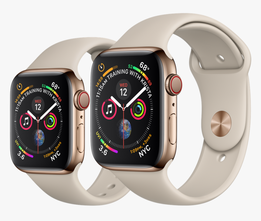 Gold Stainless Steel Apple Watch, HD Png Download, Free Download