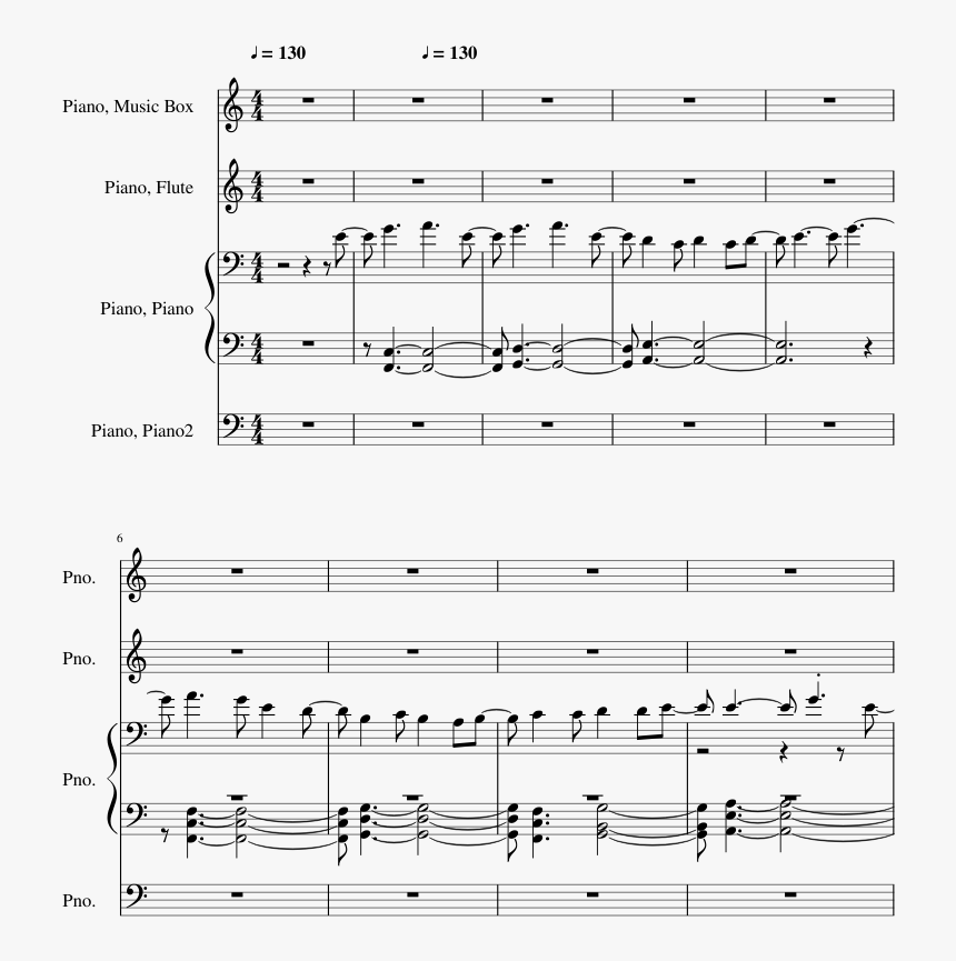 Minas Tirith Piano Sheet Music, HD Png Download, Free Download