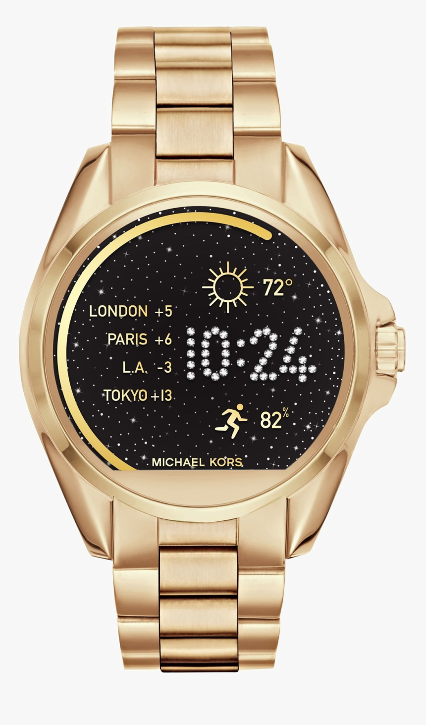 Watch Png Image Background - Michael Kors Access Watch Price, Transparent Png, Free Download
