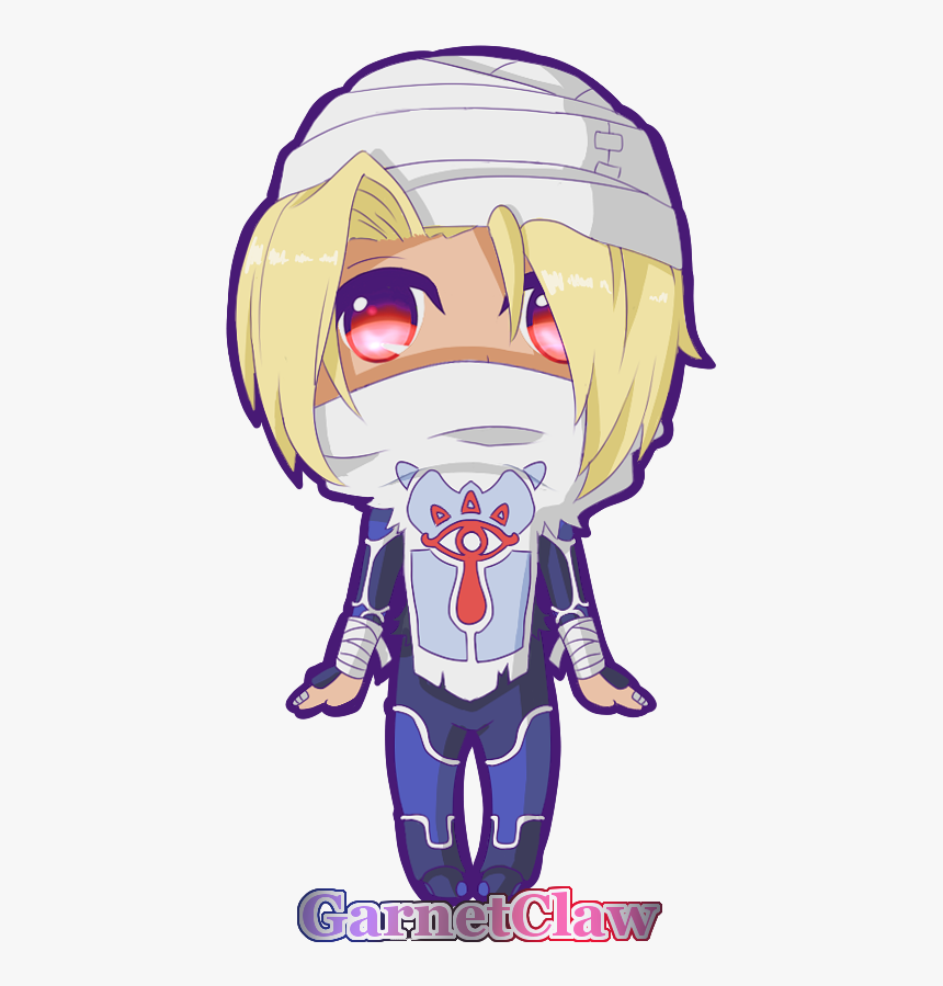 Legend Of Zelda Sheik Chibi - Loz Chibi Sheik, HD Png Download, Free Download