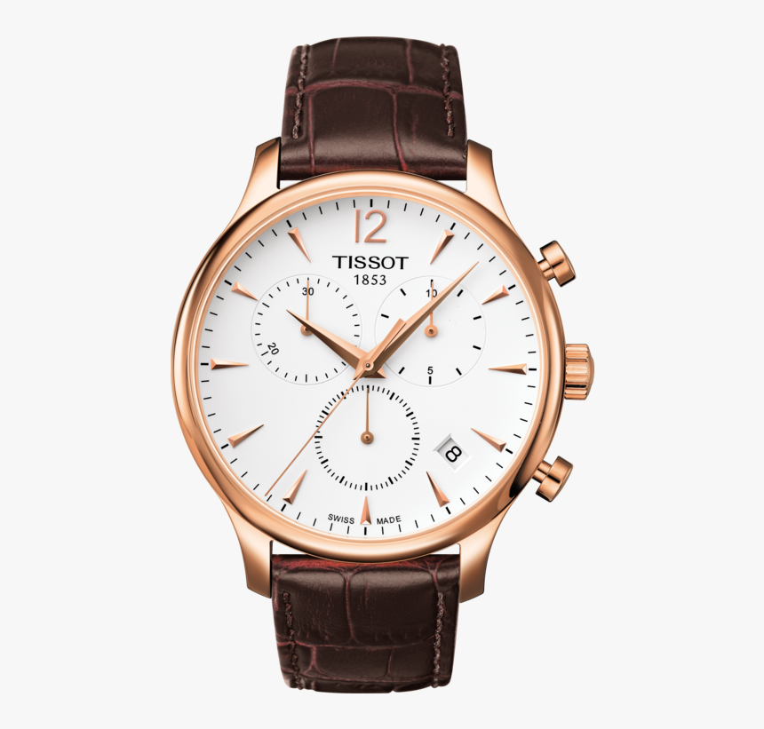 Tissot Tradition Quartz Chronograph Watch With Silver - Moritz Grossmann, HD Png Download, Free Download
