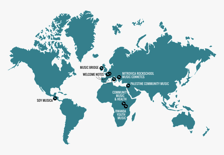 High Resolution World Map Png, Transparent Png, Free Download