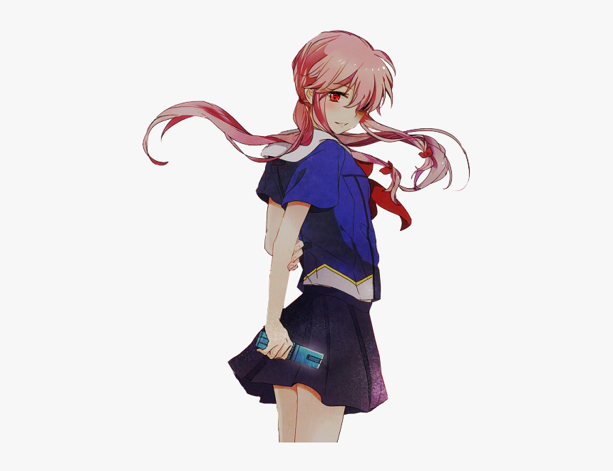 Yuno Gasai Png - Mirai Nikki Png Yuno, Transparent Png, Free Download