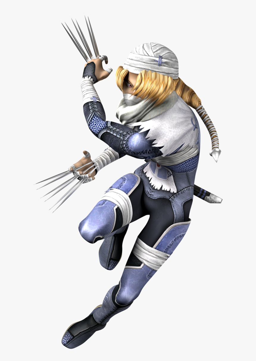 Nintendo Fanon Wiki - Transparent Melee Sheik, HD Png Download, Free Download