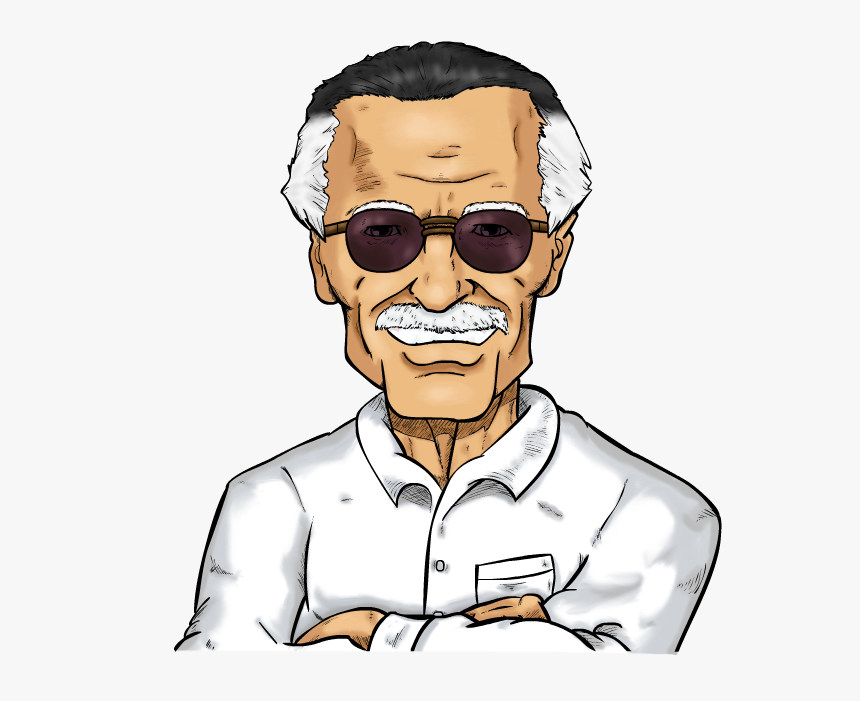 Stan Lee , Png Download - Stan Lee Cartoon Png, Transparent Png, Free Download