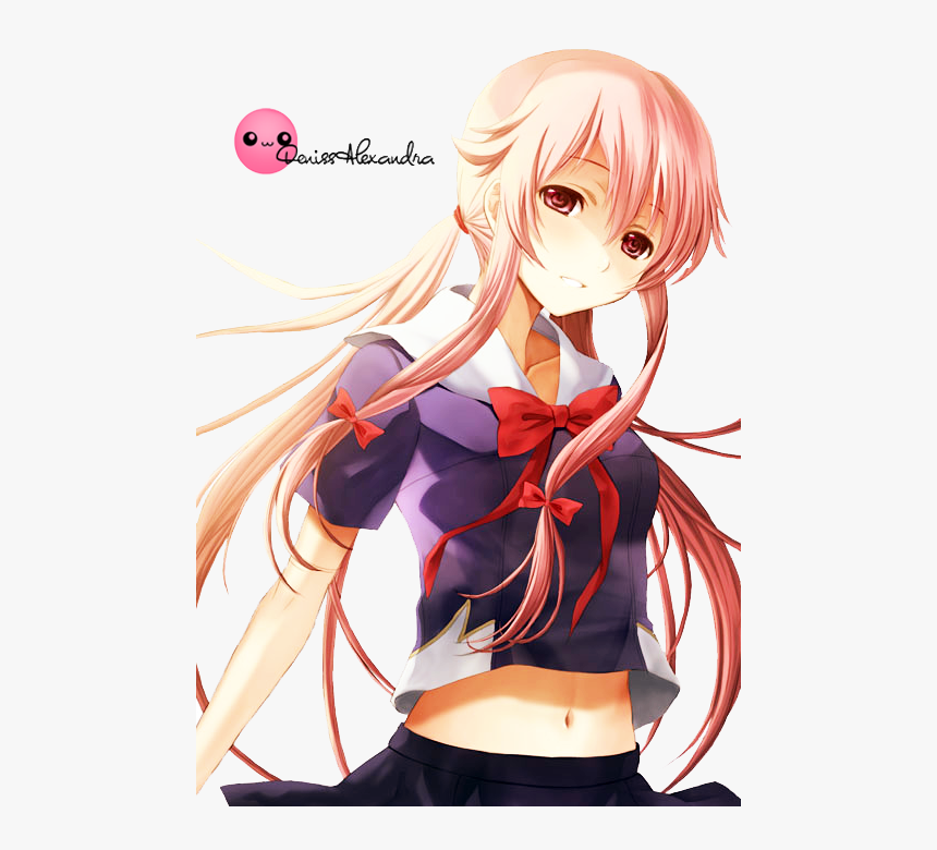 Transparent Yuno Gasai Png - Fan Art Gasai Yuno, Png Download, Free Download