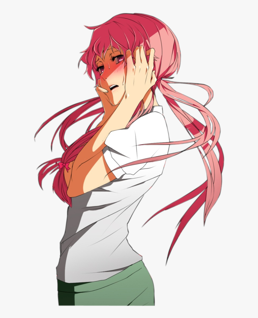 Yuno Gasai Png , Png Download - Yuno Gasai Phone Background, Transparent Png, Free Download