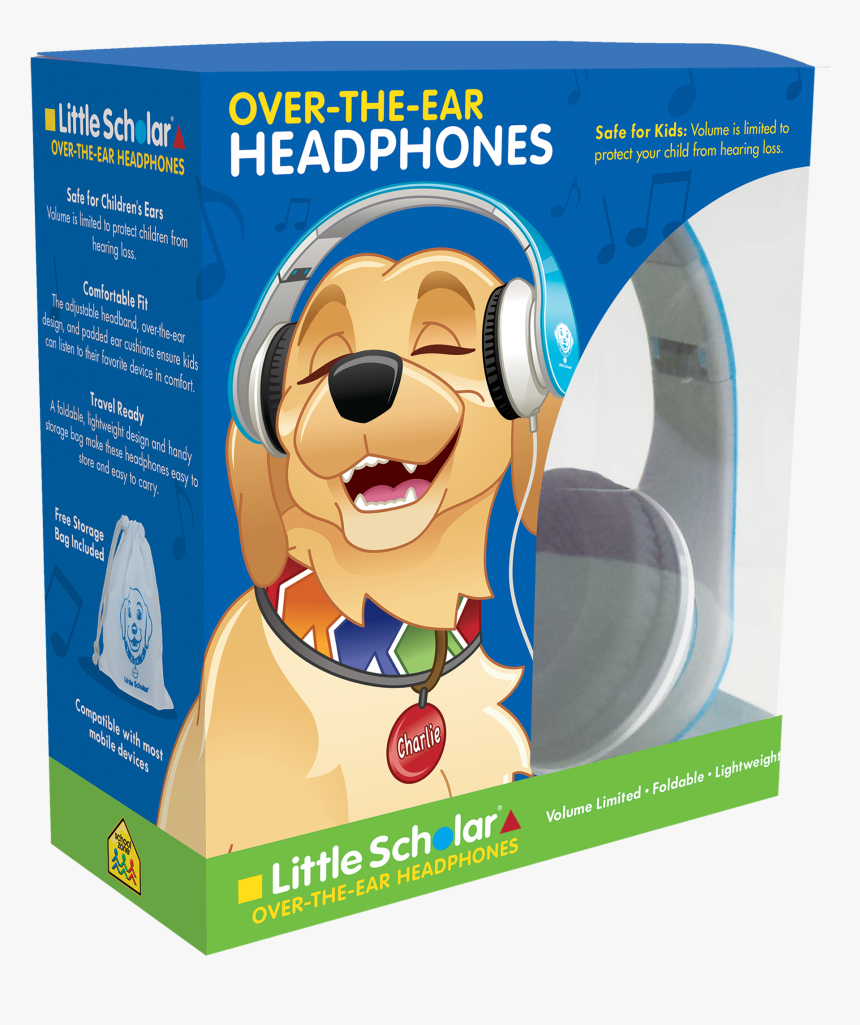 Little Scholar K - Headphones Packaging Kids, HD Png Download, Free Download