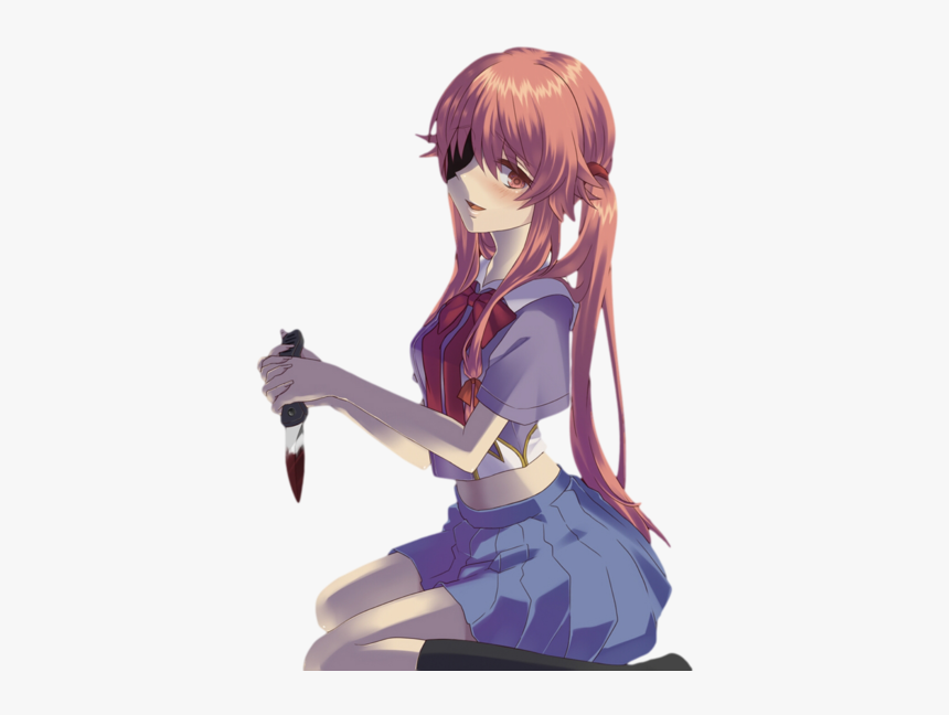 Yuno Gasai Transparent Background, HD Png Download, Free Download