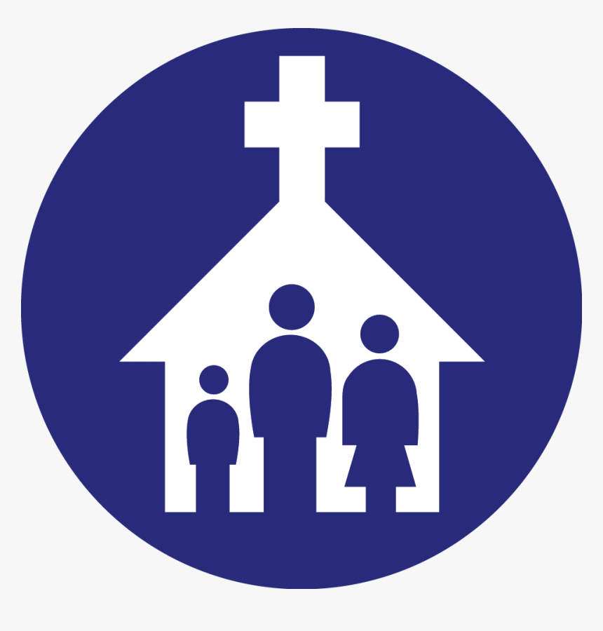 Church Icon With People Png, Transparent Png, Free Download