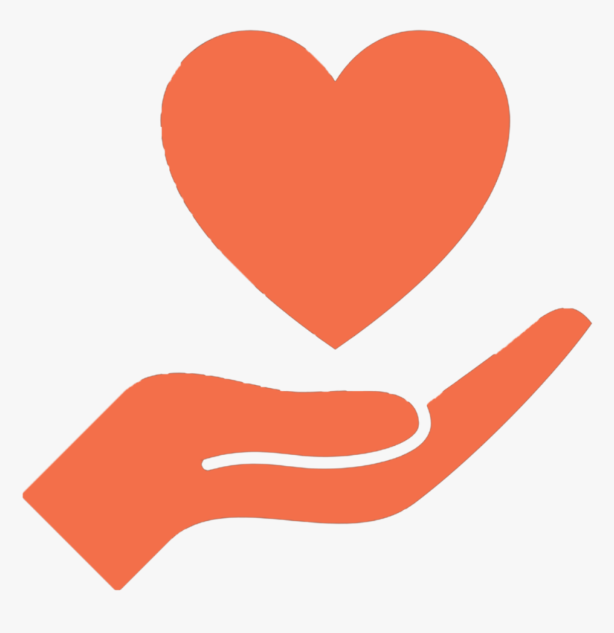 Serve Icon - Hand With Heart Icon, HD Png Download, Free Download