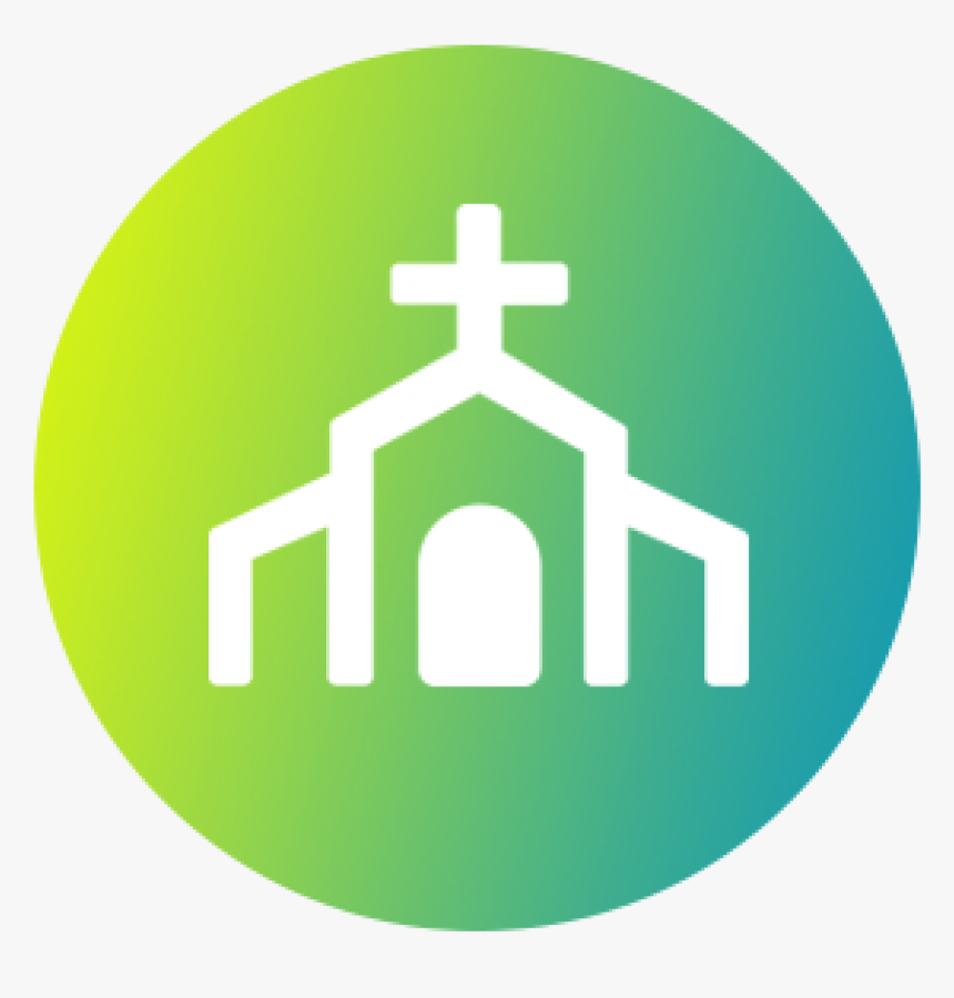 Church Icon Green Png, Transparent Png, Free Download