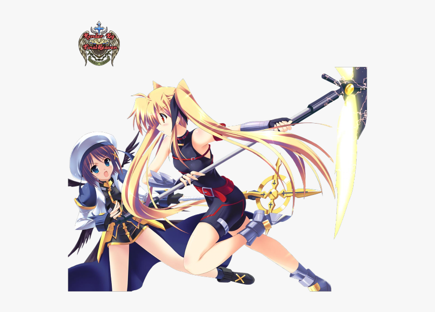 Yuno Gasai - Signum Nanoha, HD Png Download, Free Download