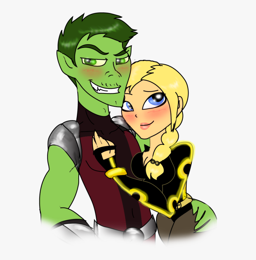 Transparent Beast Boy Png - Beastboy And Terra Deviantart, Png Download, Free Download