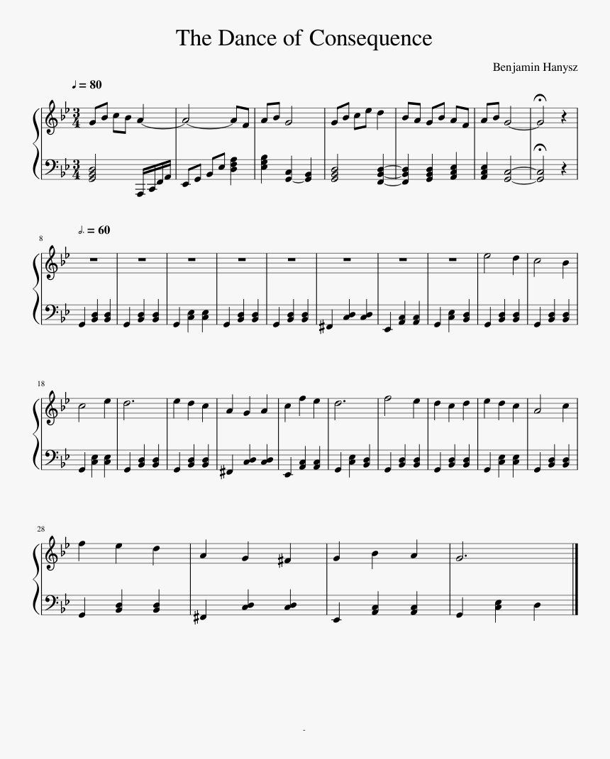 Postcards From Far Away Sheet Music, HD Png Download, Free Download