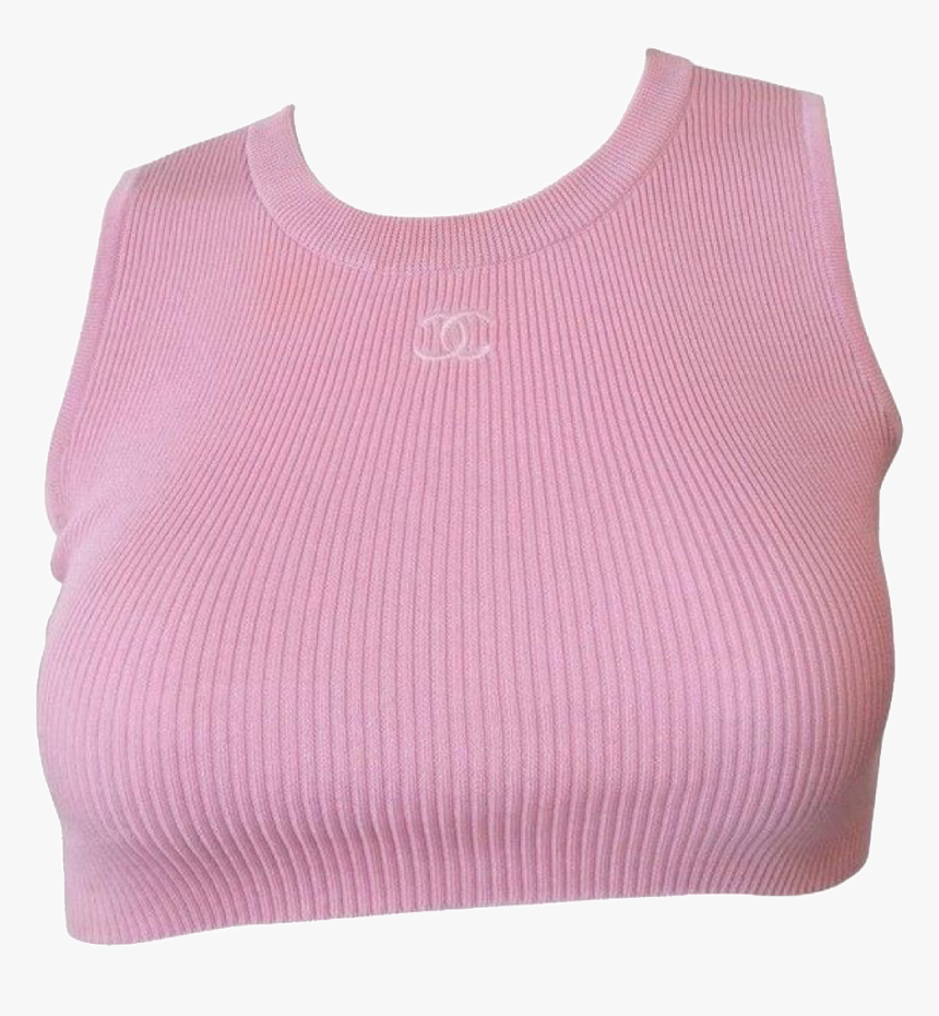 Pink Chanel Crop Top, HD Png Download, Free Download