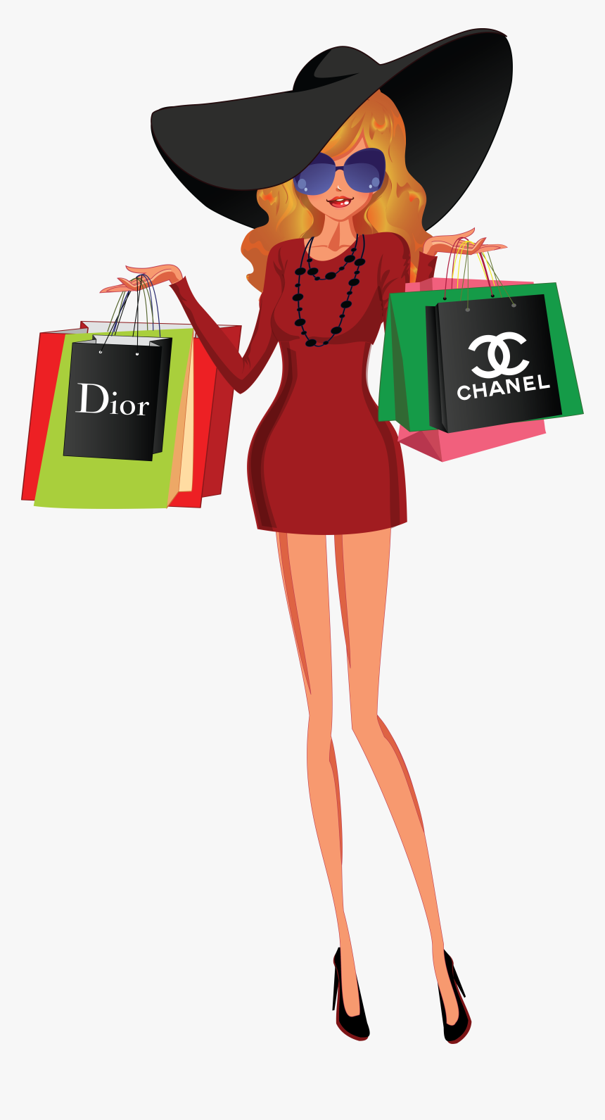Shopping Girls Clip, HD Png Download, Free Download