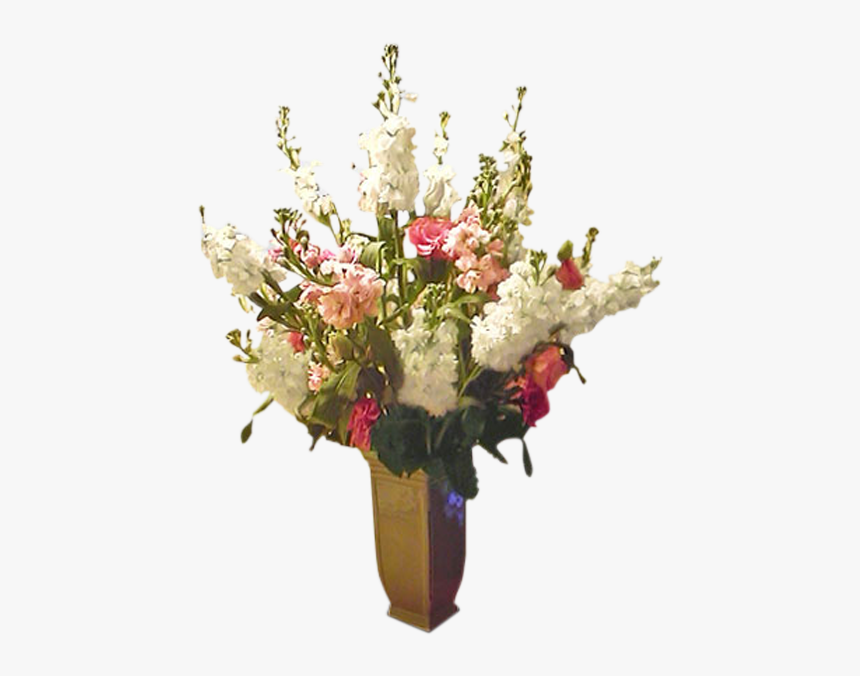 Artificial Flower Vase Png, Transparent Png, Free Download