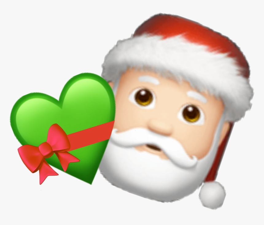 #christmas #emoji #santa #holidays - Christmas, HD Png Download, Free Download