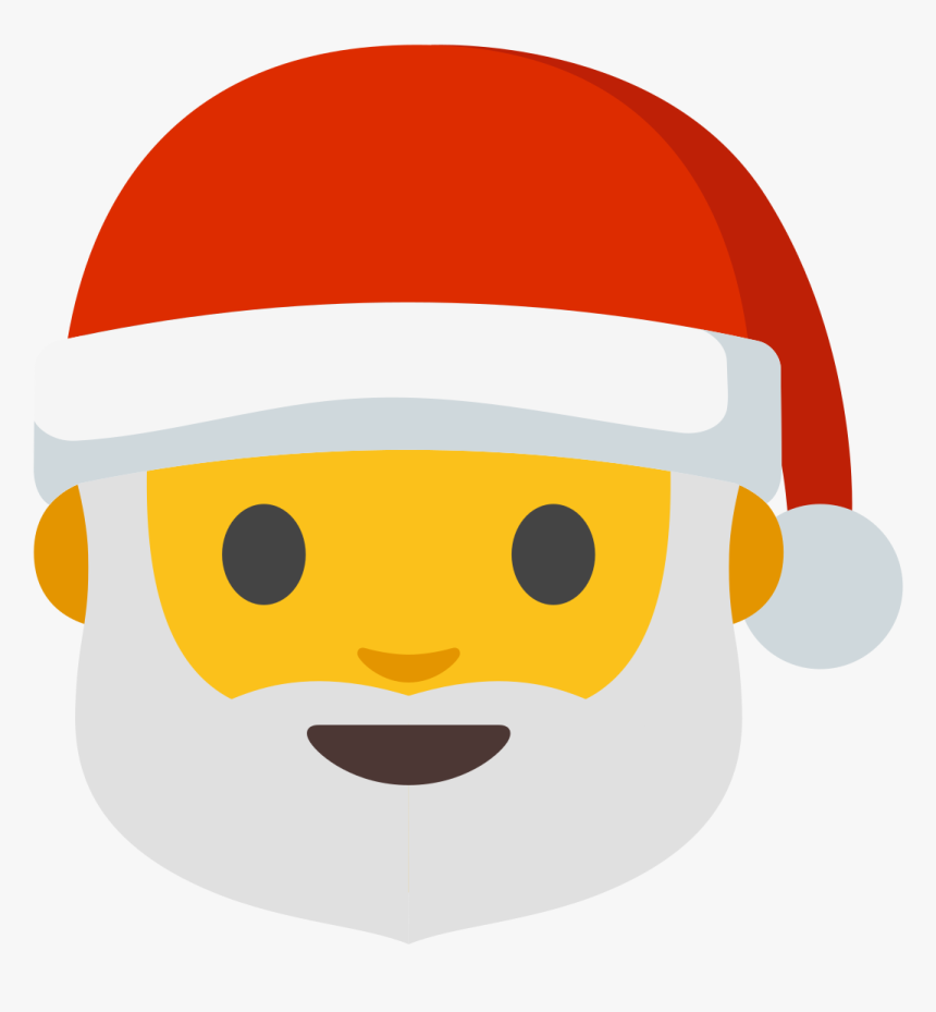 Transparent Christmas Emoji Png - Santa Claus Emoji Png, Png Download, Free Download