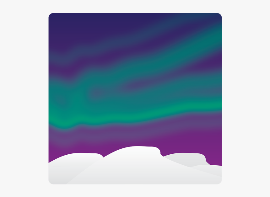 Aurora Borealis Emoji, HD Png Download, Free Download