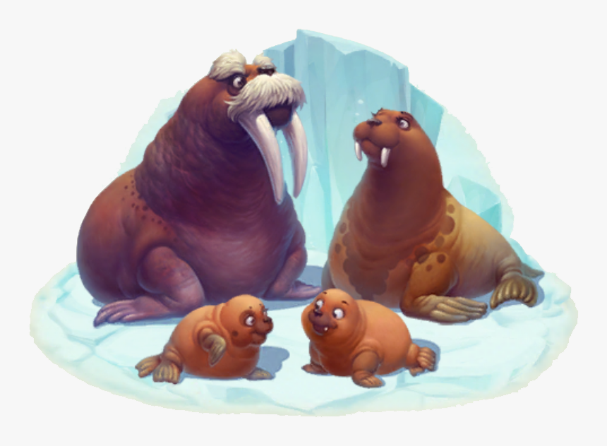Transparent Walrus Png - Walrus Dad, Png Download, Free Download