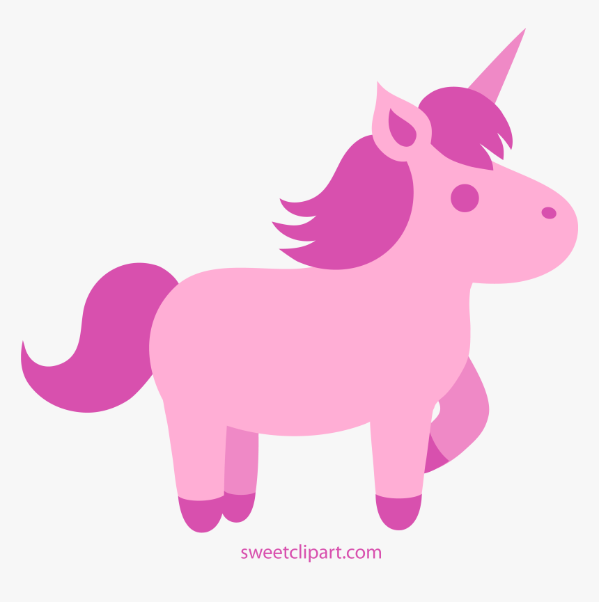 Premium Vector Clipart Kawaii Unicorns Cute Unicorns - Pink Unicorn Clipart, HD Png Download, Free Download