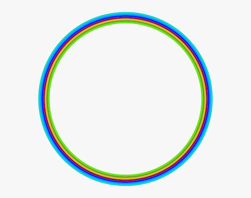 Rainbow Circle Png - Circle, Transparent Png, Free Download