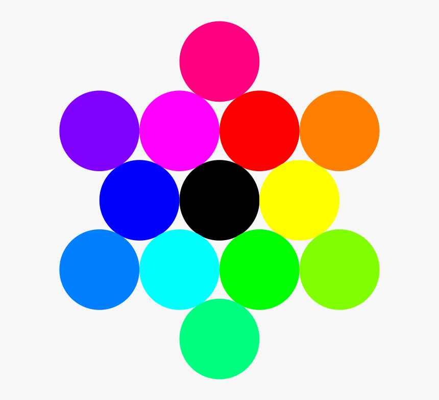 13 Circles Rainbow - 13 Circles In A Big Circle, HD Png Download, Free Download