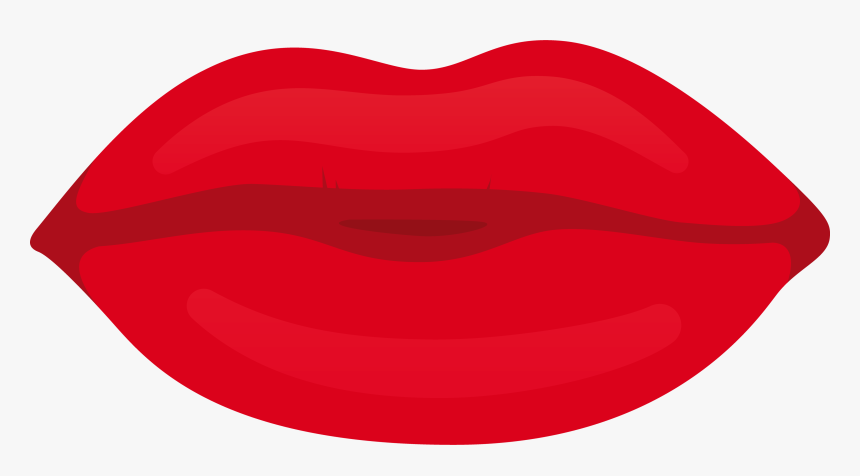 Lip Mouth Kiss Clip Art - Lip Gloss, HD Png Download, Free Download