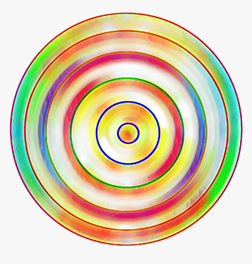 #rainbow #circles #circle #colorful #colourful #ball, HD Png Download, Free Download