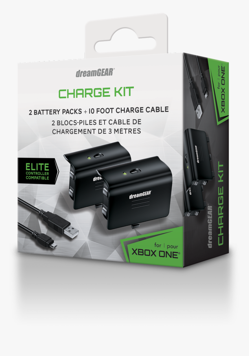 Charge Kit Xbox One Dreamgear, HD Png Download, Free Download
