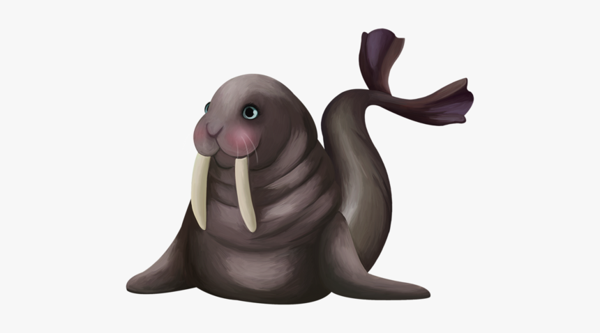 #walrus #freetoedit - Cartoon, HD Png Download, Free Download